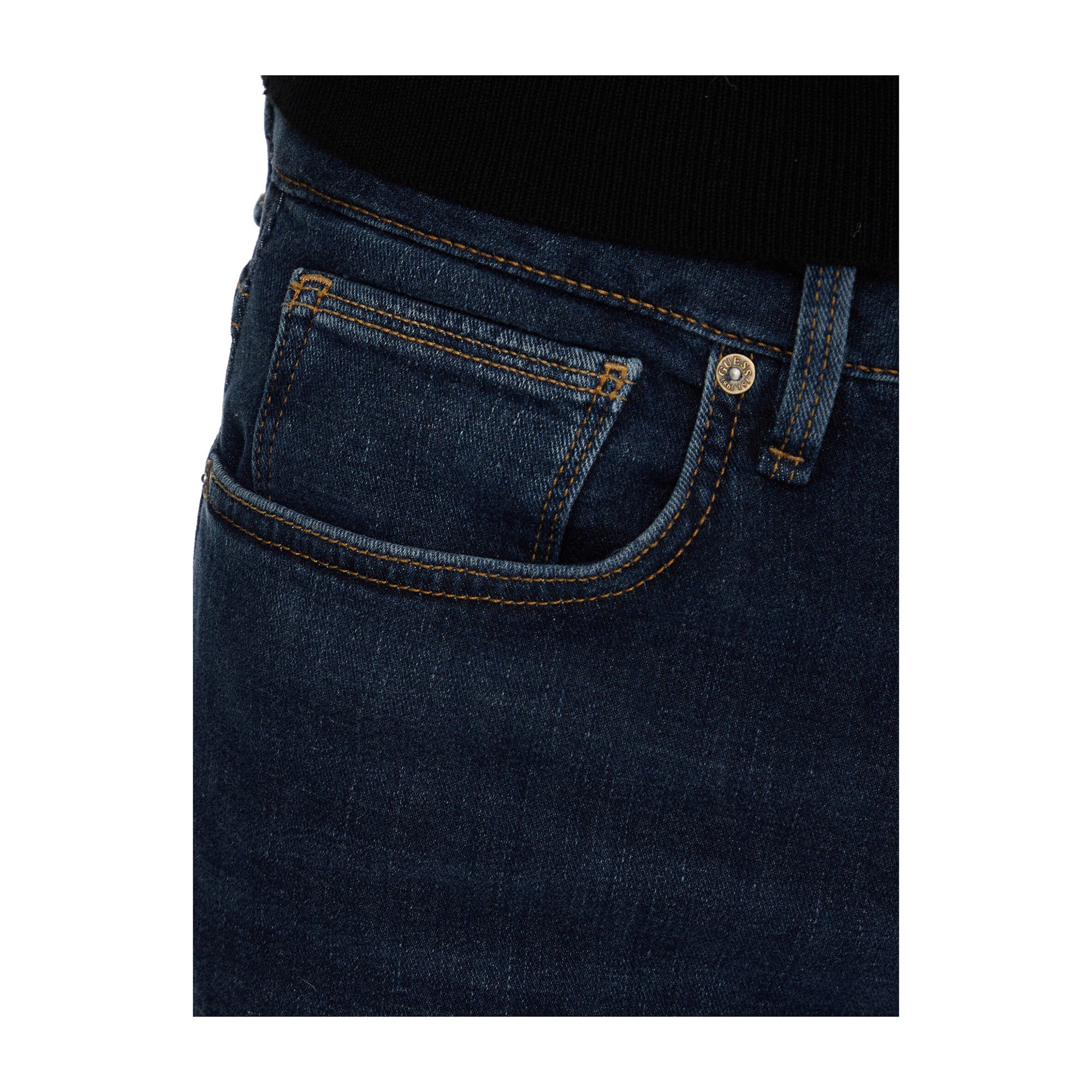 Guess Jeans Uomo Slim Angels Blu scuro