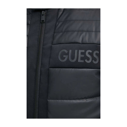 Guess Giubbotto Uomo Biker Nero