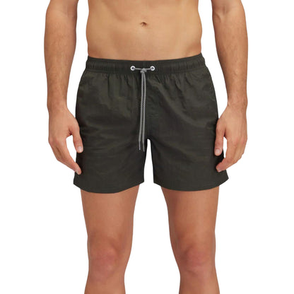 Costume Uomo Crinkled, Verde, con dettaglio iconico posteriore e vita bassa