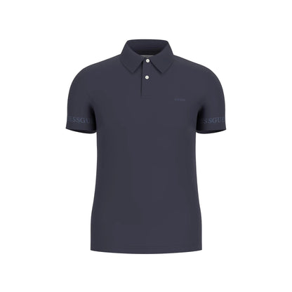 Guess Polo Uomo con maniche corte logate Blu