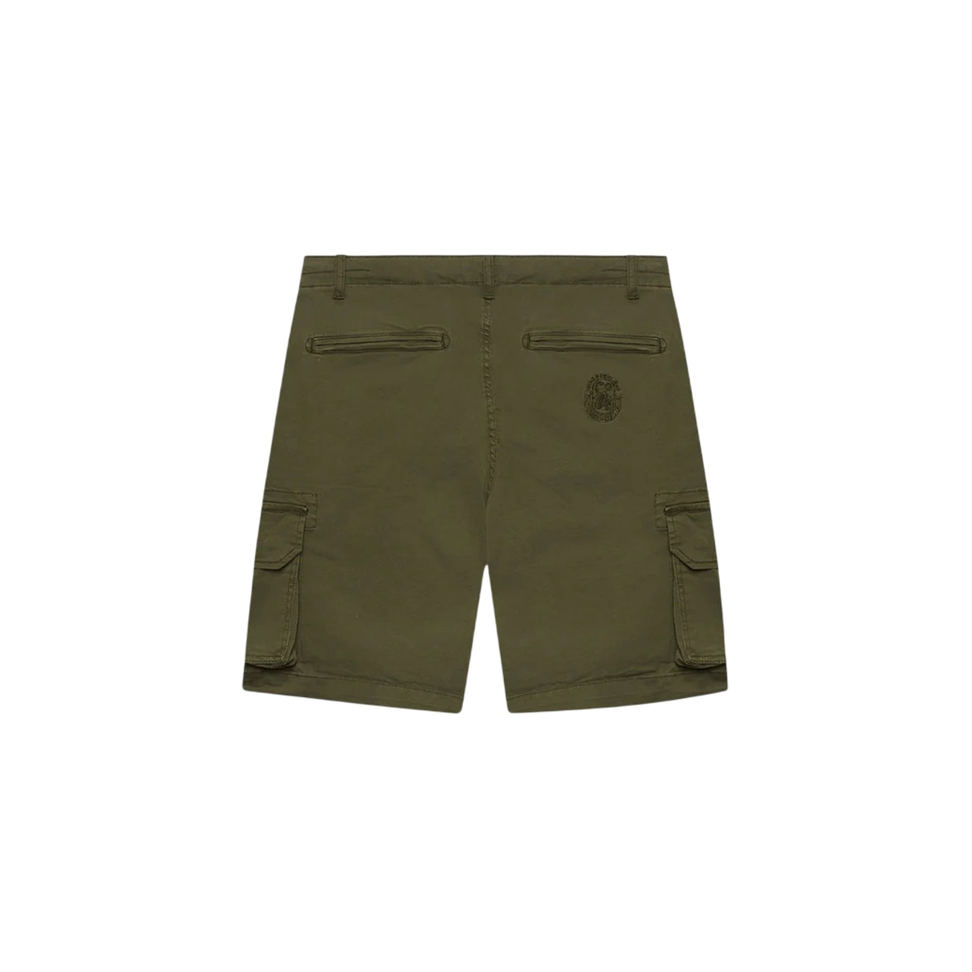 Bermuda cargo Uomo con logo retro Verde retro