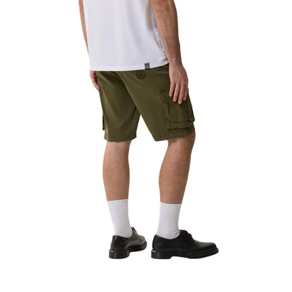 Bermuda cargo Uomo con logo retro Verde modello retro