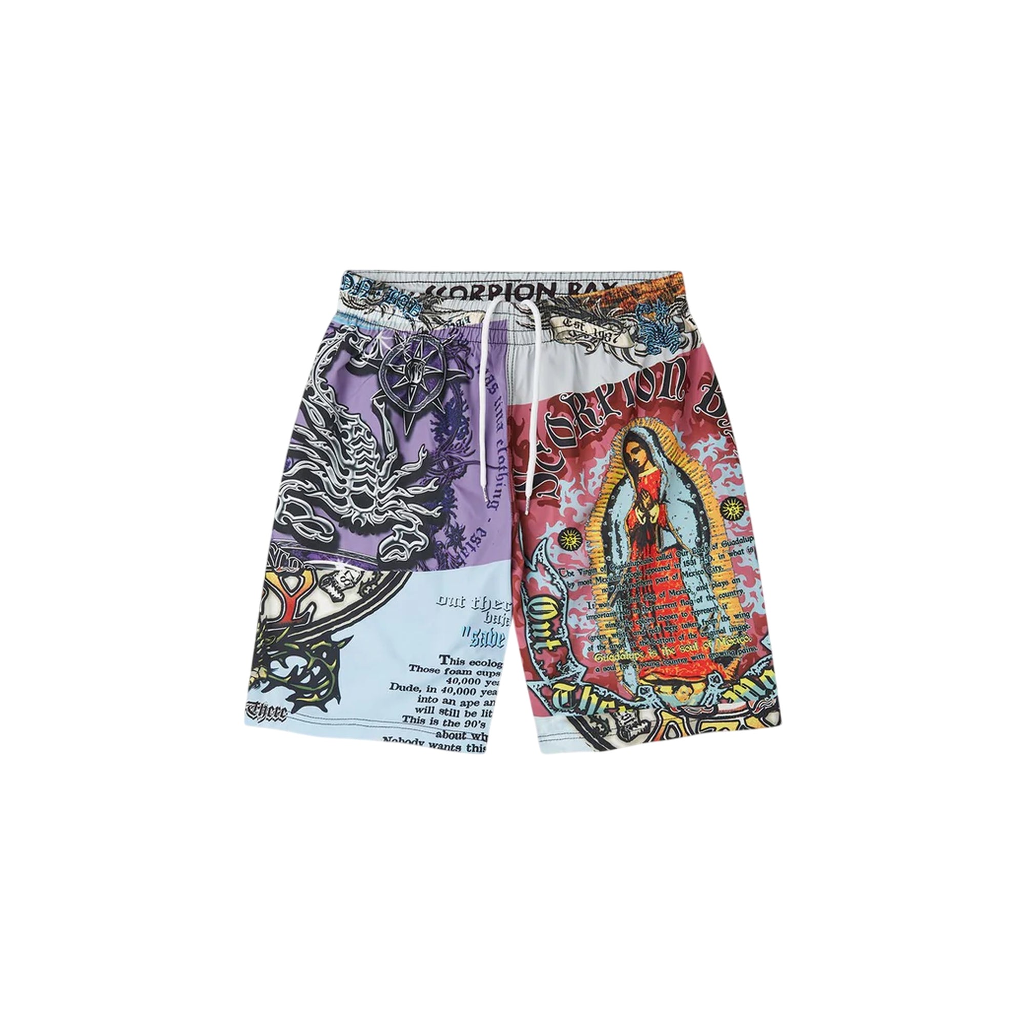 Costume jam Uomo con stampa "Guadalupe"