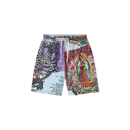 Costume jam Uomo con stampa "Guadalupe"
