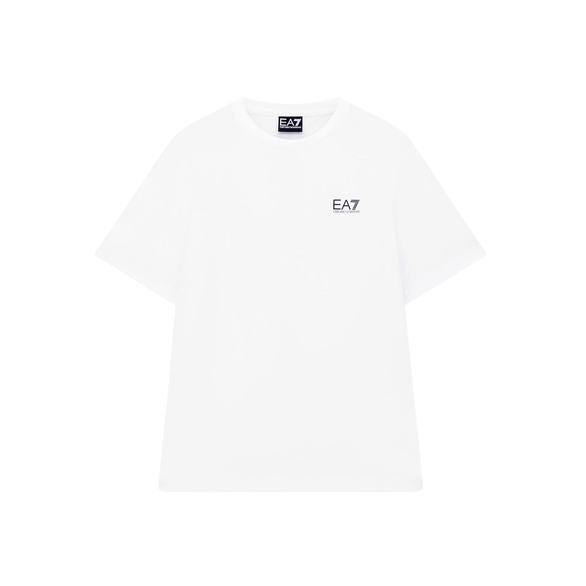 T-shirt Uomo Bianca, con logo posteriore verticale