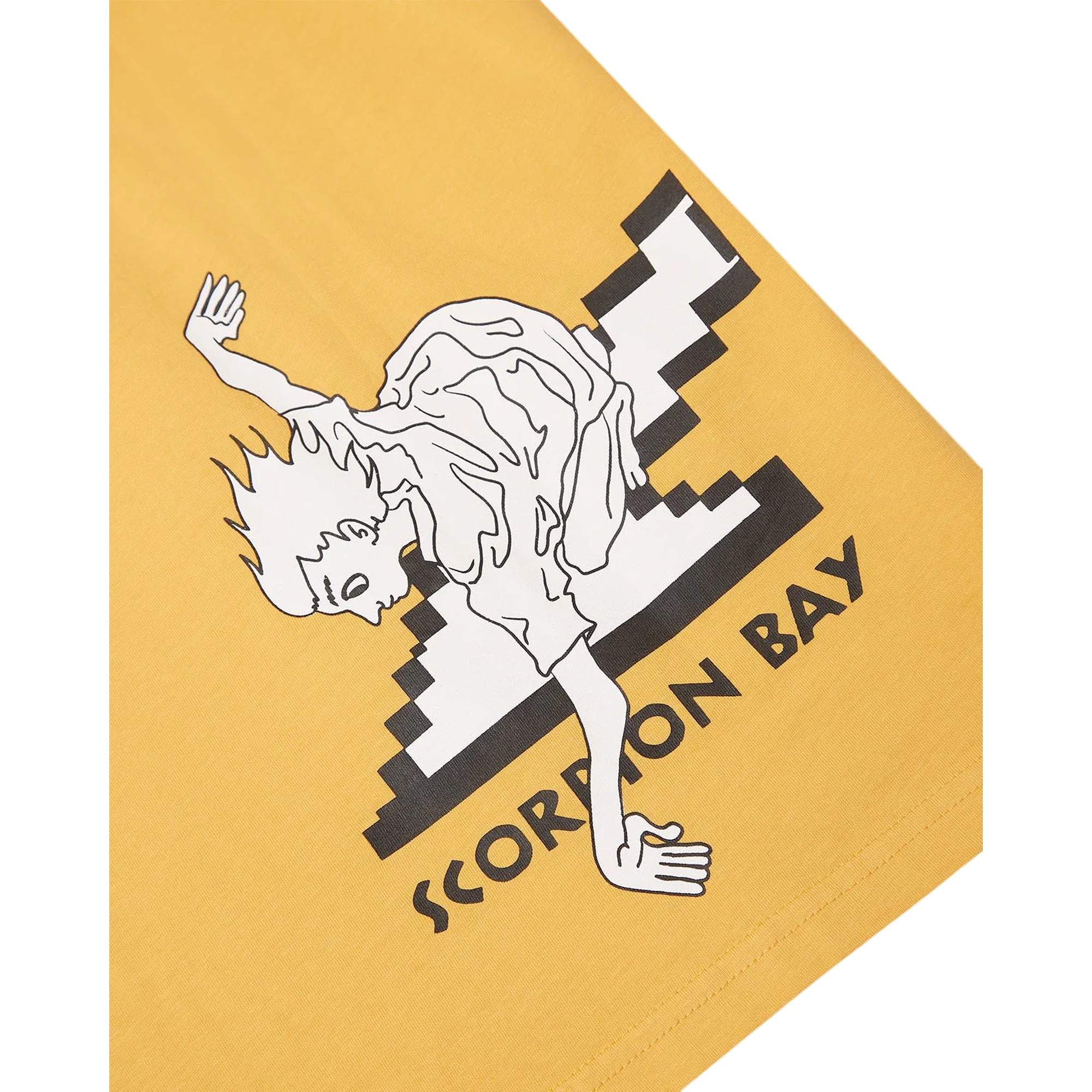 T-shirt Uomo Cyber Skater, con logo stampato sul petto e stampa posteriore