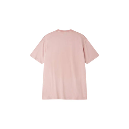 T-shirt Uomo rosa con stampa "Choclo Skull" retro