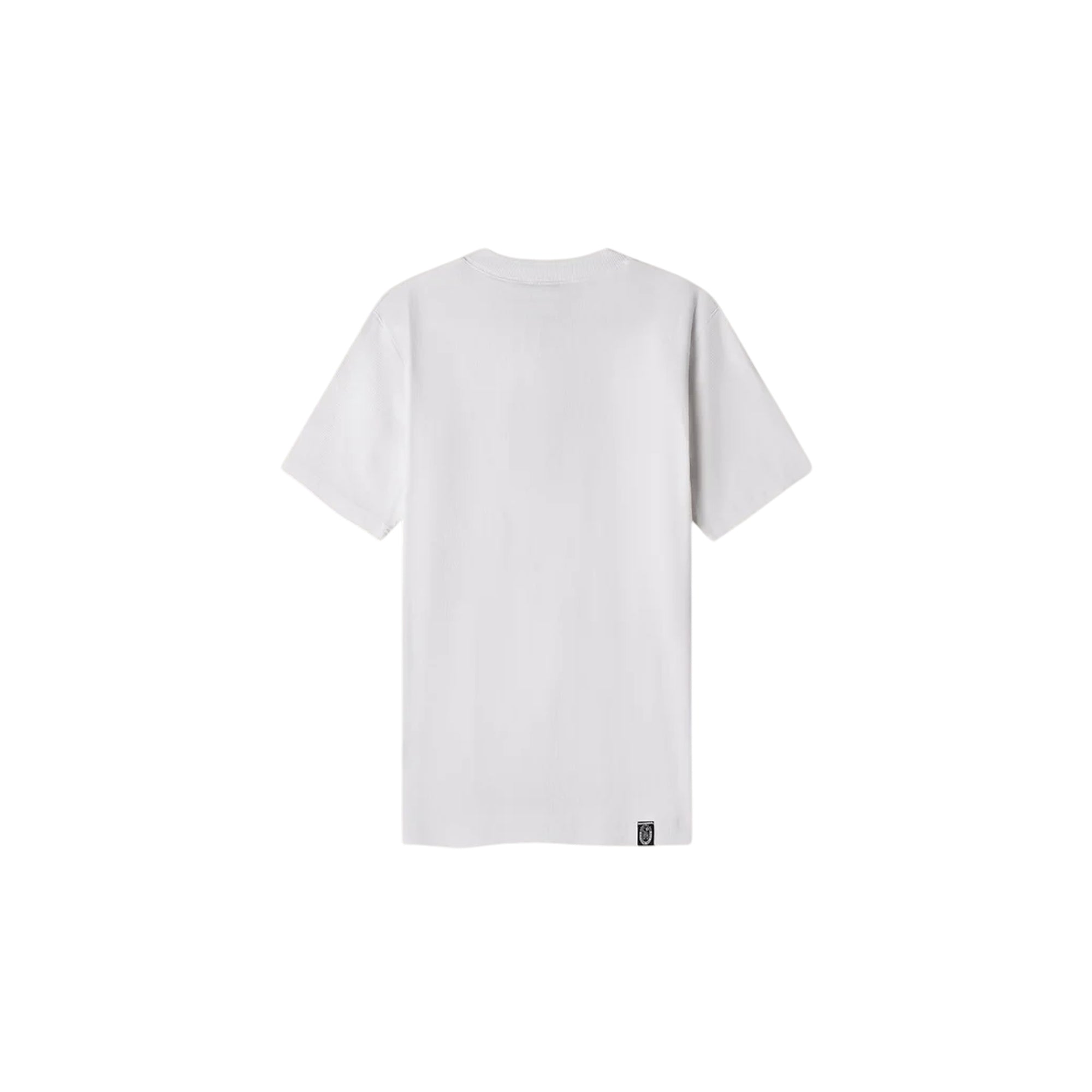 T-shirt Uomo Essential con bottoni Bianco retro