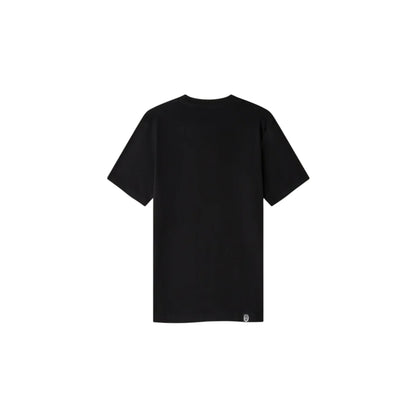 T-shirt Uomo Essential con bottoni Nero retro