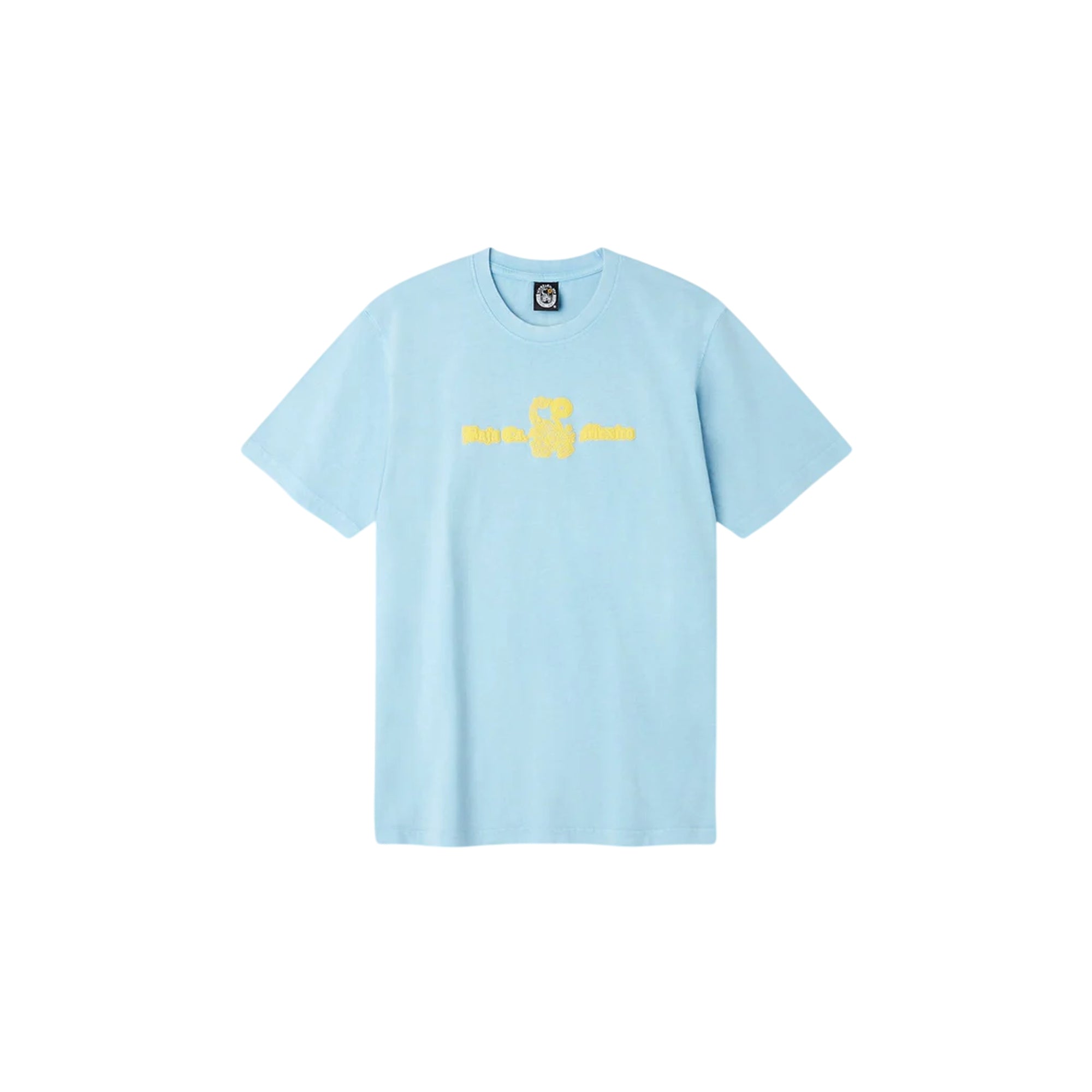 T-shirt Uomo Azzurra con stampa Mirador