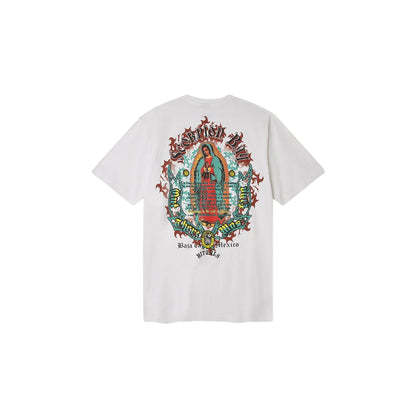 T-shirt Uomo Bianco stampa Guadalupe retro