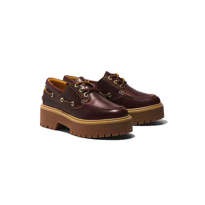Mocassino Donna da barca in pelle