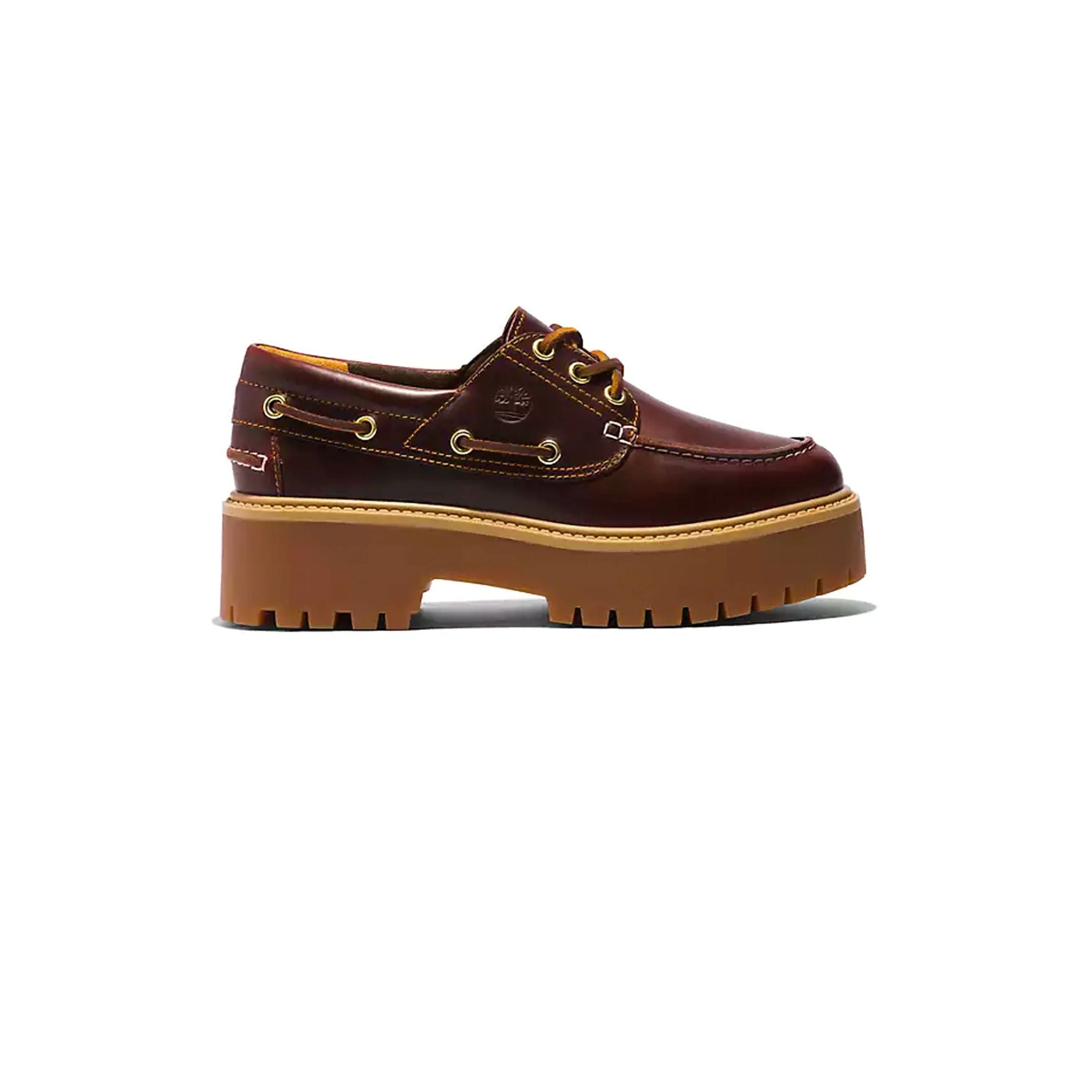 Mocassino Donna da barca in pelle