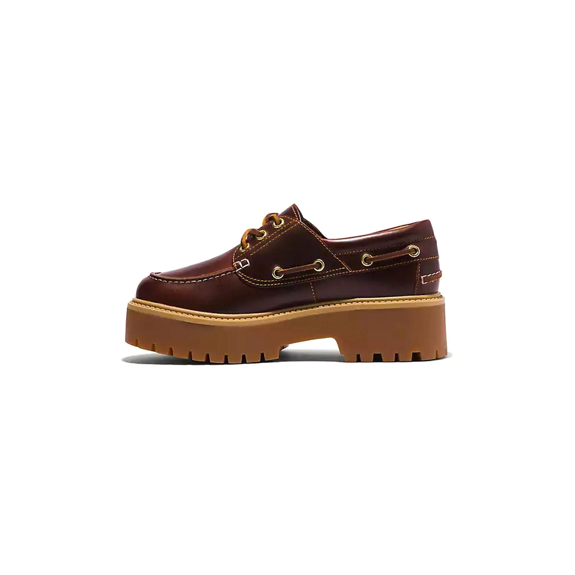 Mocassino Donna da barca in pelle