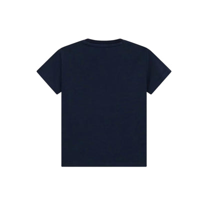 T-shirt Junior Blu, in cotone, con maniche corte