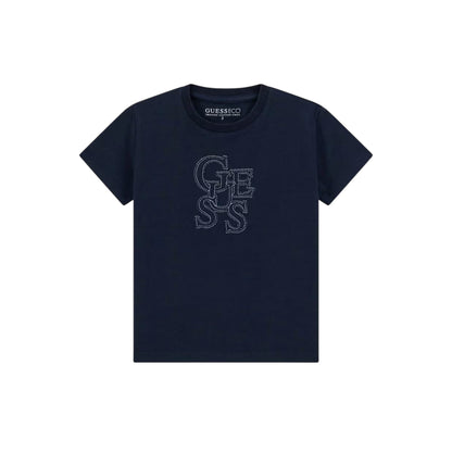 T-shirt Junior Blu, in cotone, con maniche corte