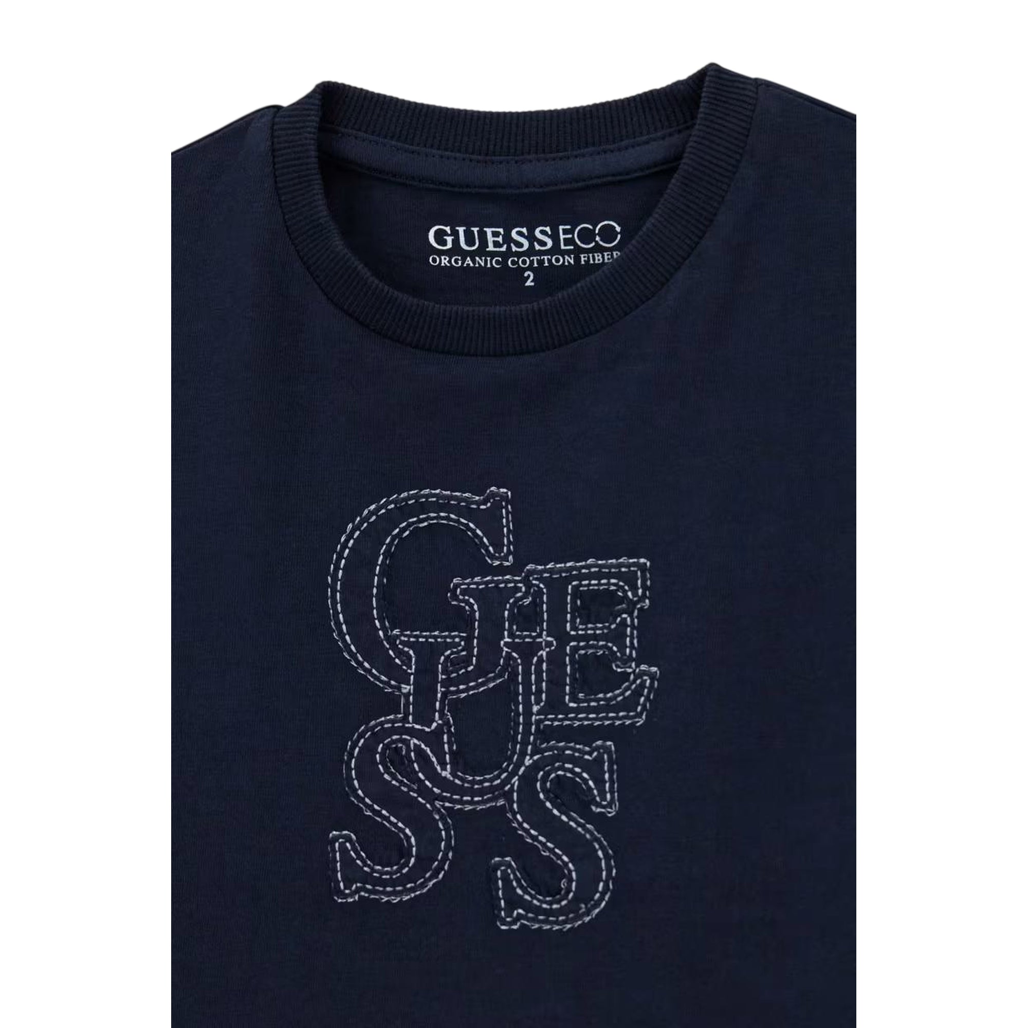 T-shirt Junior Blu, in cotone, con maniche corte
