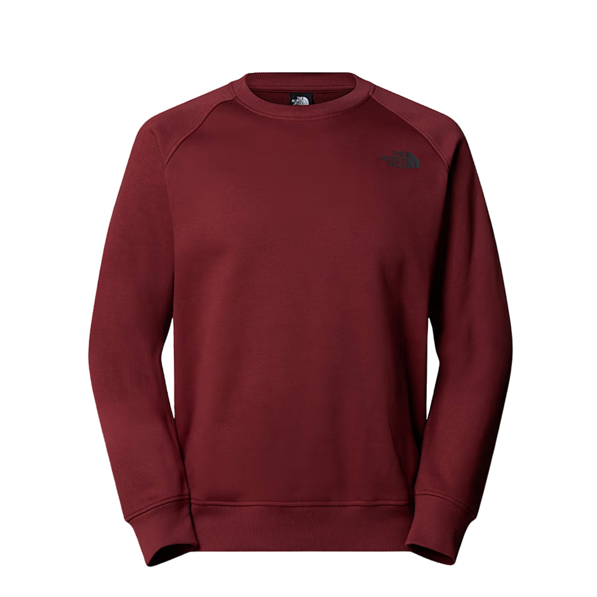 Felpa Uomo girocollo bordeaux con NSE Box