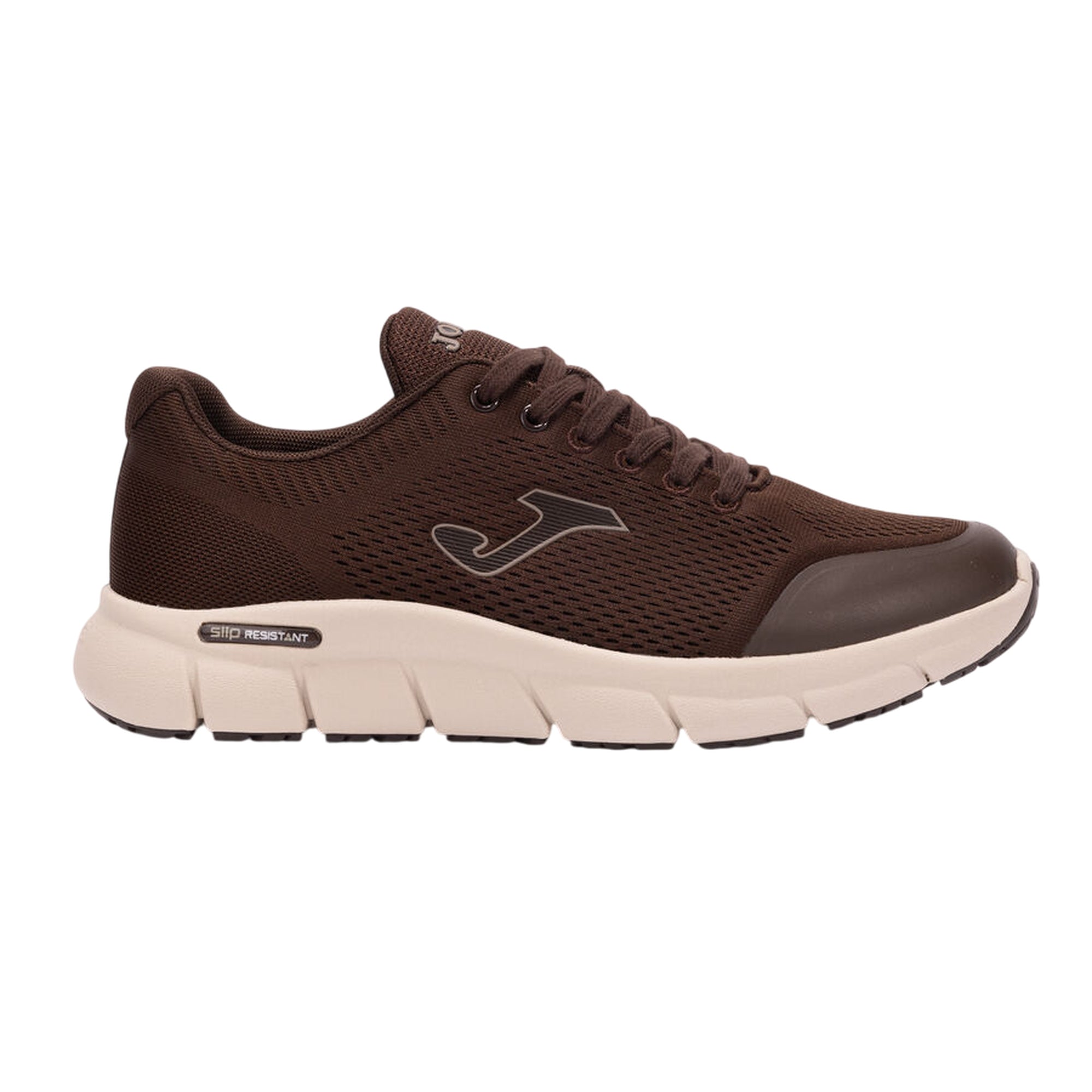 Sneakers Uomo Zen Men 25 Marrone, con tomaia in mesh VTS e logo laterale