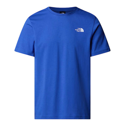 T-shirt Uomo NSE Box posteriore Blu