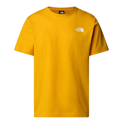 T-shirt Uomo NSE Box posteriore Giallo