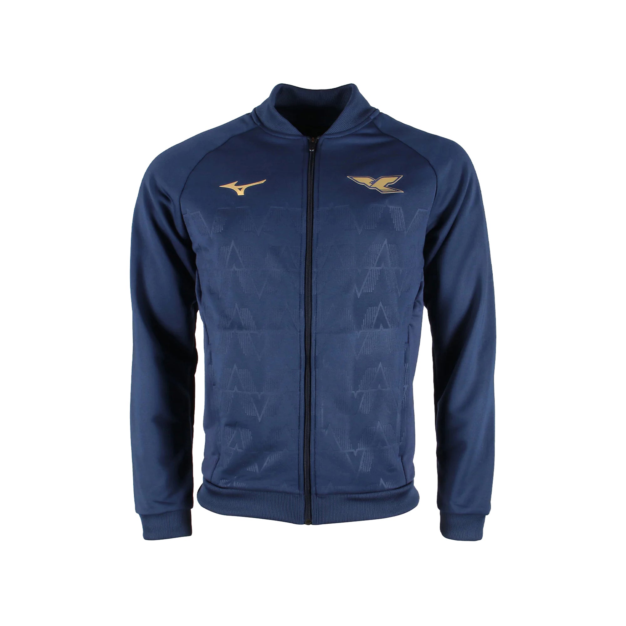 Felpa Uomo Blu con zip S.S.Lazio