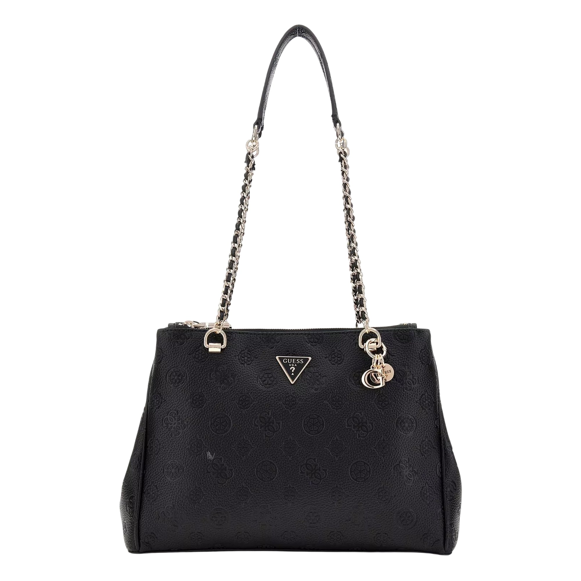 Borsa Donna Cresidia Satchel con doppio manico a spalla e tre scomparti interni