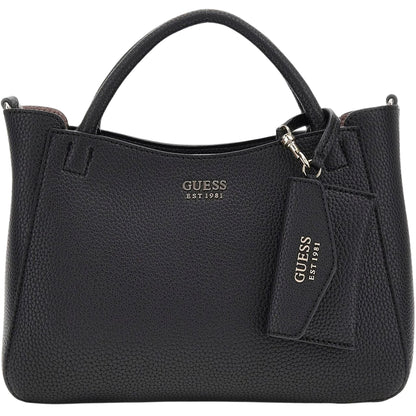 Borsa a mano Donna con charm portamonete nero