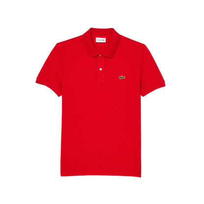 Polo slim fit in piqué L.12.12 Rosso