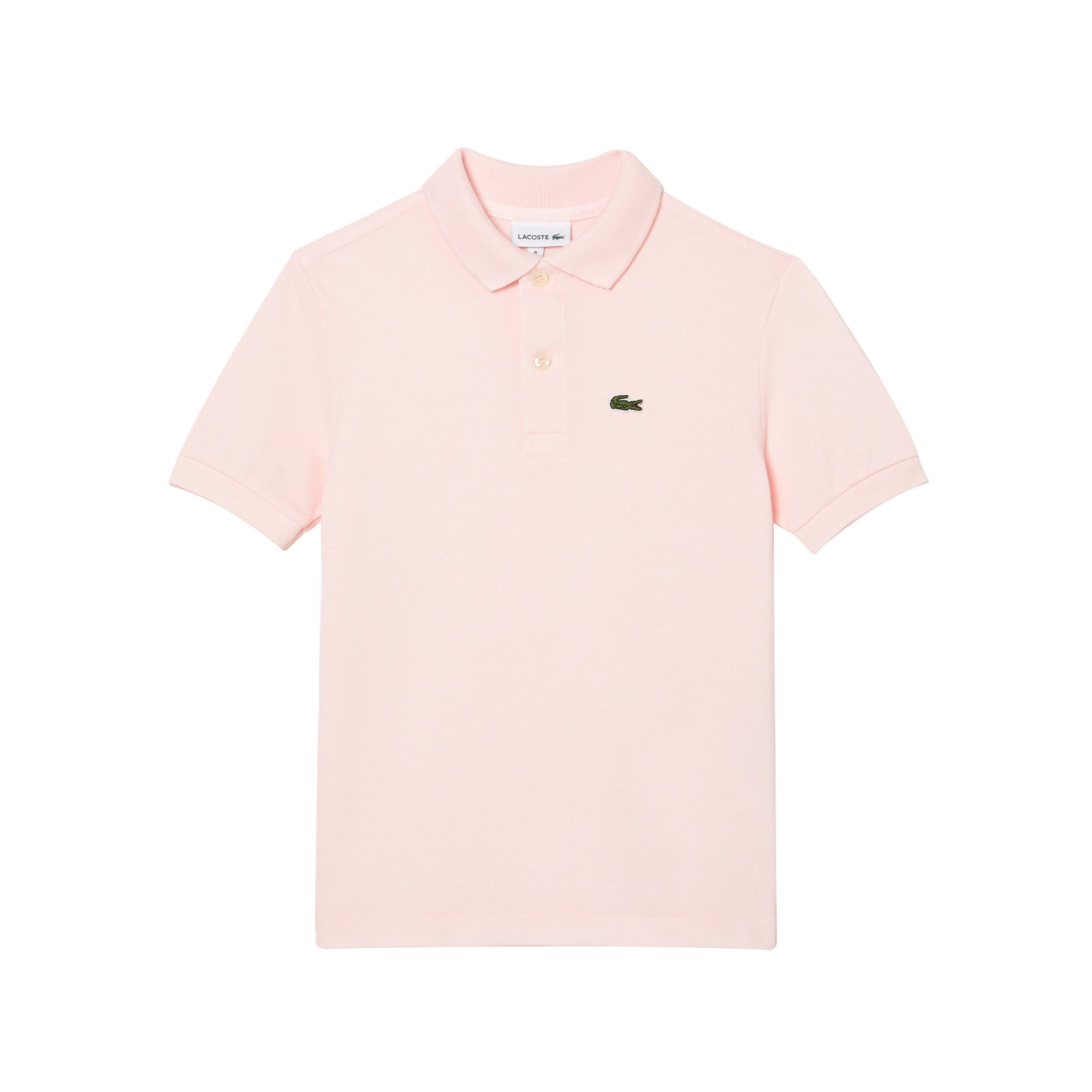 Polo Junior in petit piqué Rosa