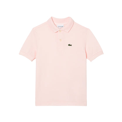 Polo Junior in petit piqué Rosa