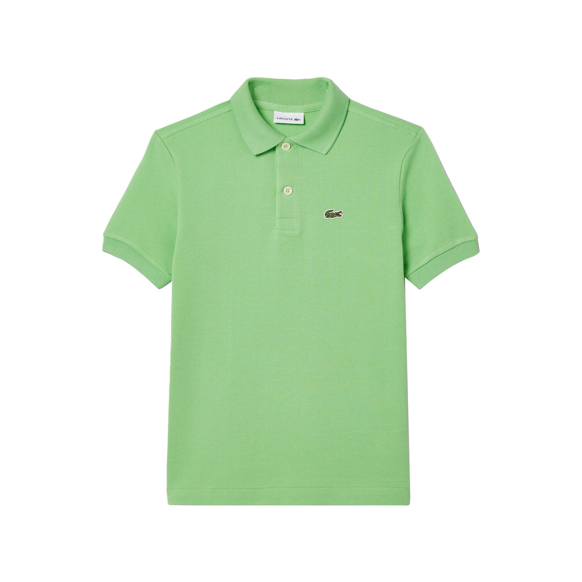 Polo Junior in petit piqué Verde