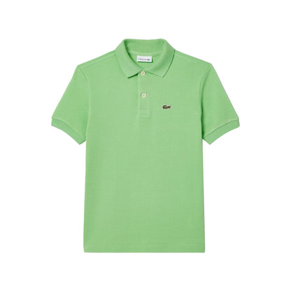 Polo Junior in petit piqué Verde