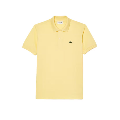 Polo Uomo in piqué di cotone Giallo