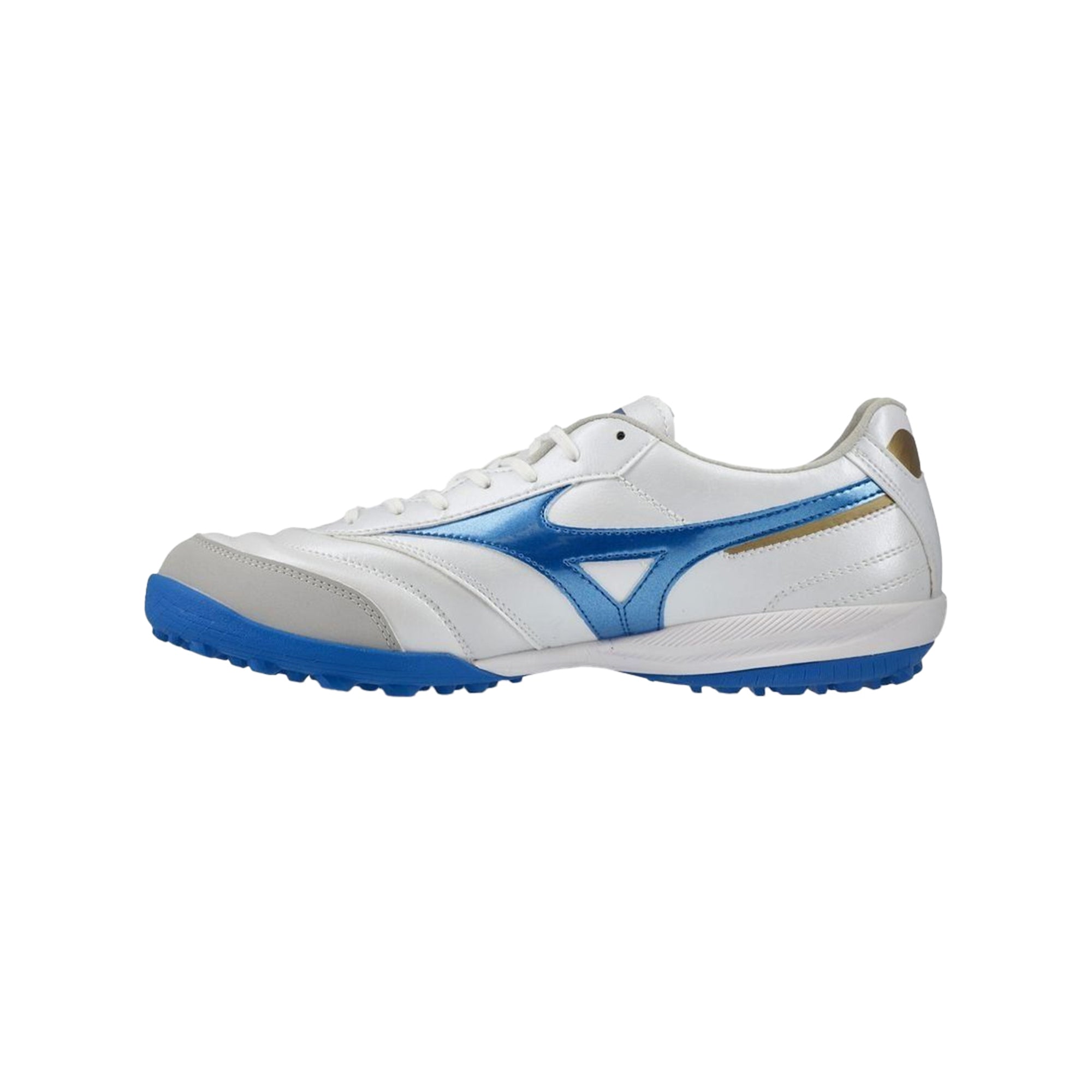 Scarpe da calcetto Uomo Morelia Sala Pro TF Bianco/Blu/Oro