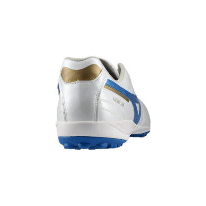 Scarpe da calcetto Uomo Morelia Sala Pro TF Bianco/Blu/Oro