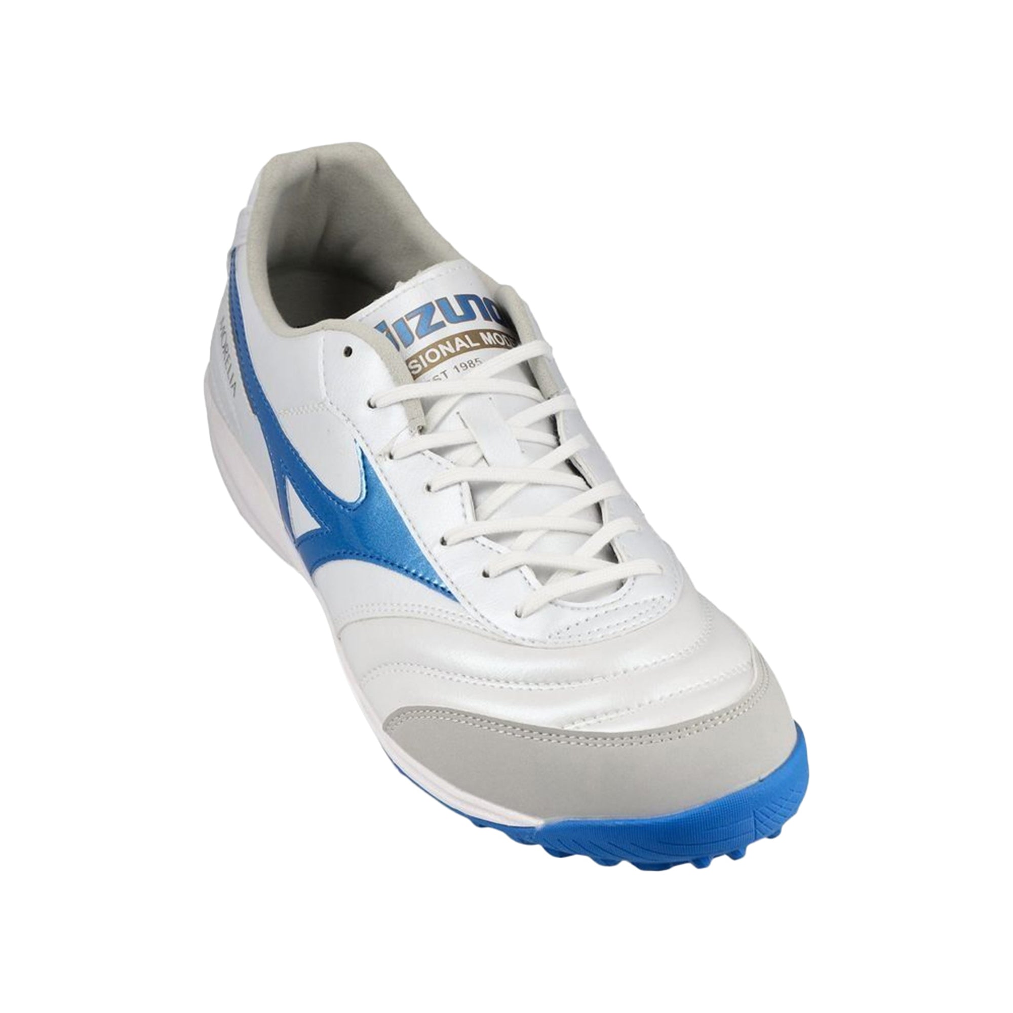 Scarpe da calcetto Uomo Morelia Sala Pro TF Bianco/Blu/Oro