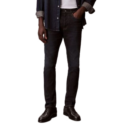 CALVIN KLEIN JEANS Jeans Skinny Uomo Nero