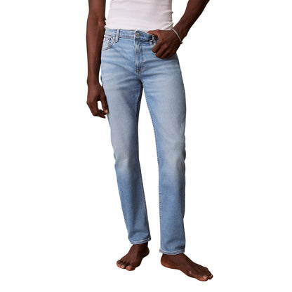 Jeans chiaro Uomo affusolato slim