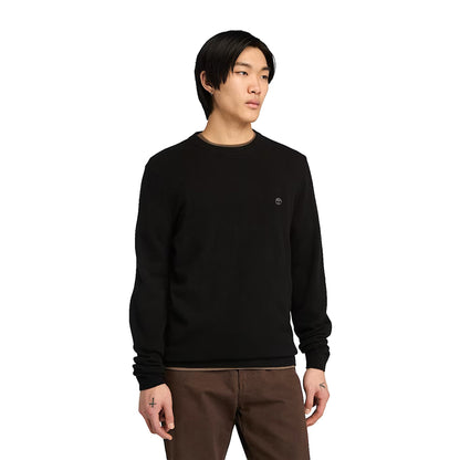 Maglione Uomo Cohas Brook Nero modello frontale