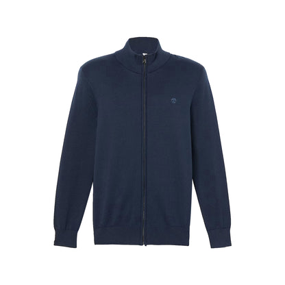 Maglione Uomo con zip Williams River Blu scuro