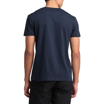T-shirt Uomo con taschino Dunstan River Blu