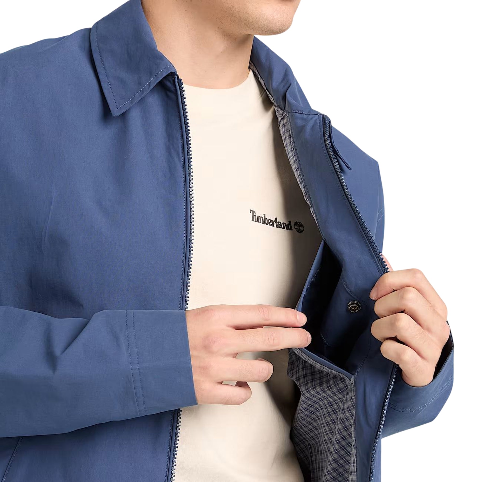 Bomber Stratham blu da Uomo