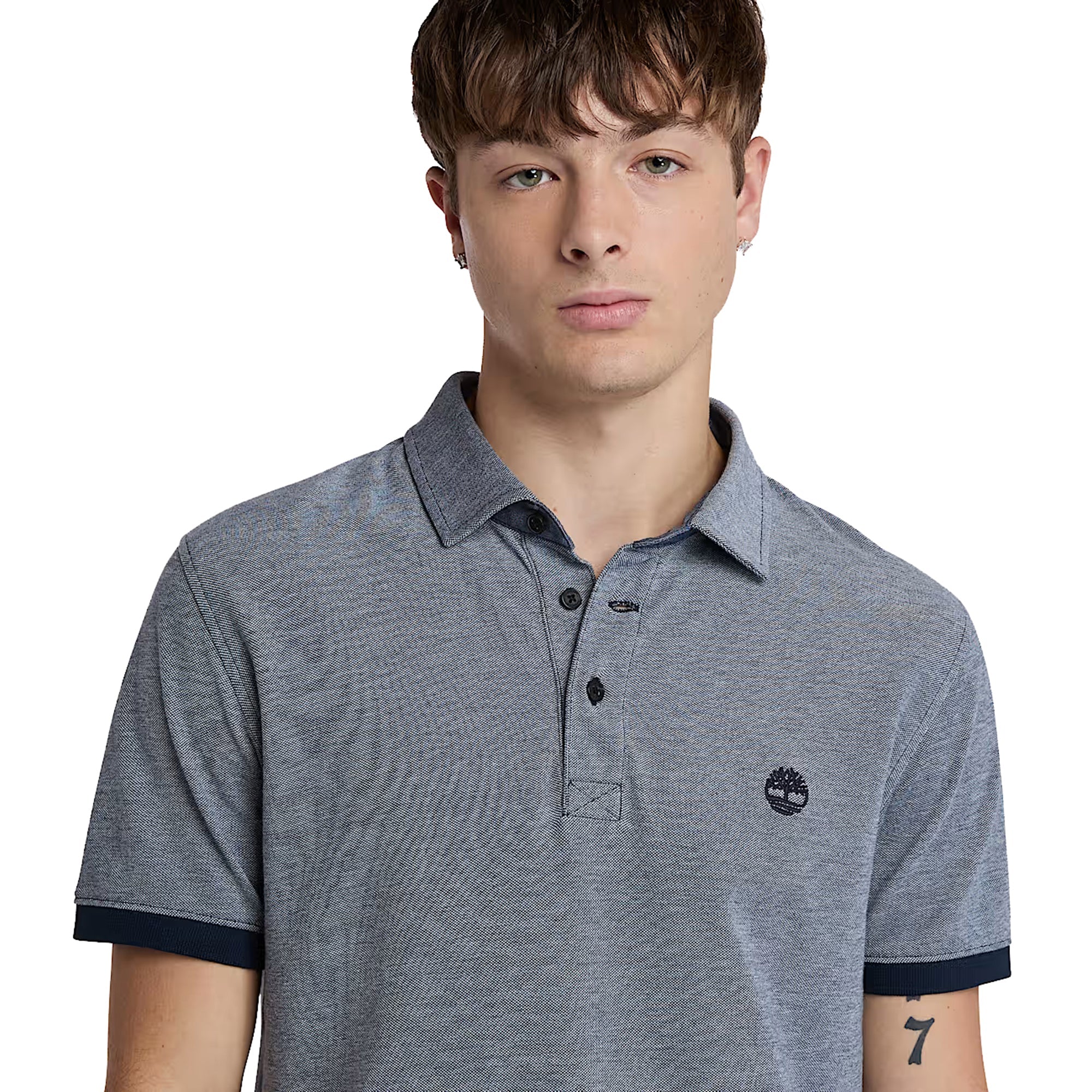 Polo Oxford Uomo Baboosic Brook Blu