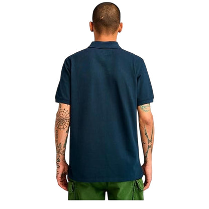 Polo Uomo Millers River Blu modello retro