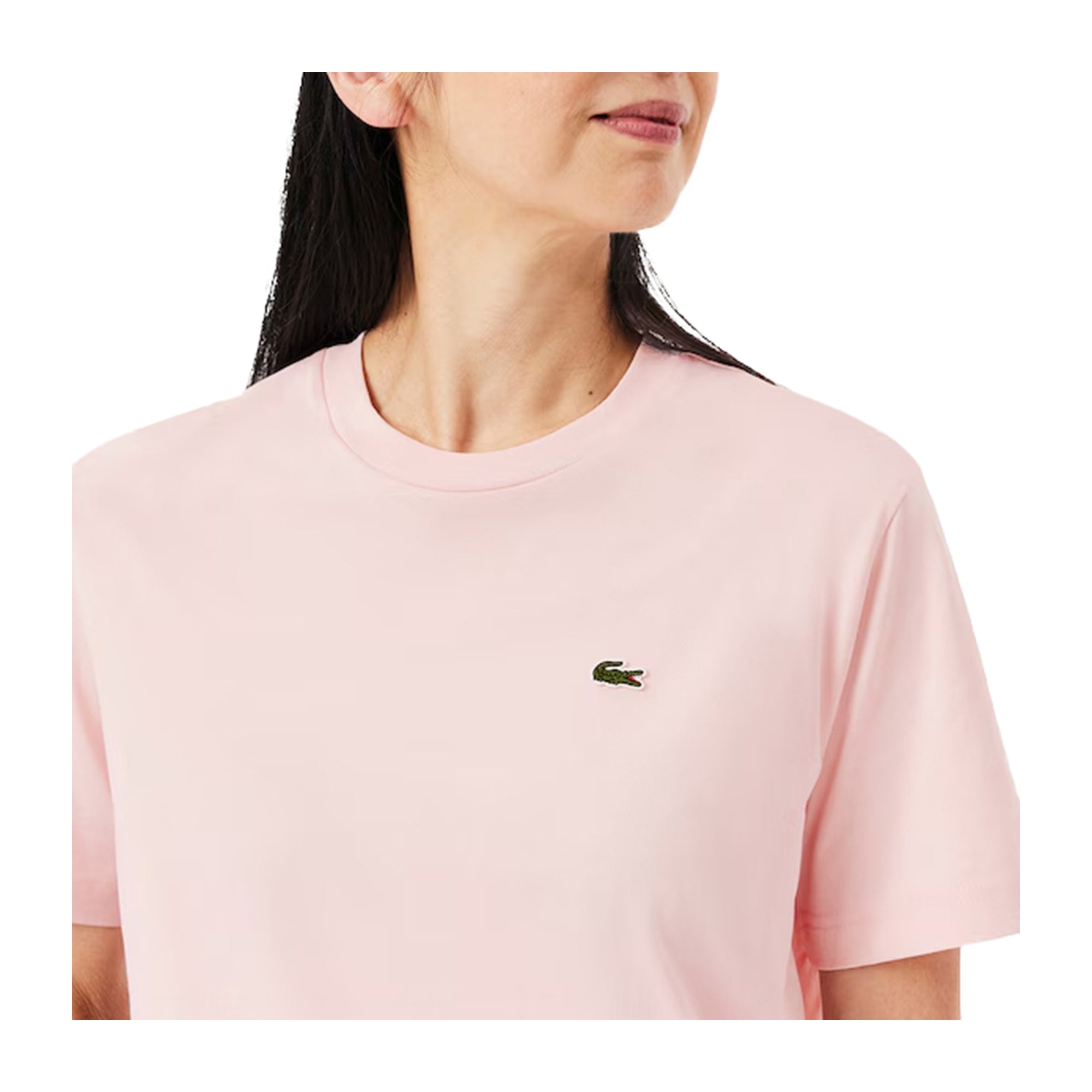 T-shirt Donna in cotone relaxed Rosa