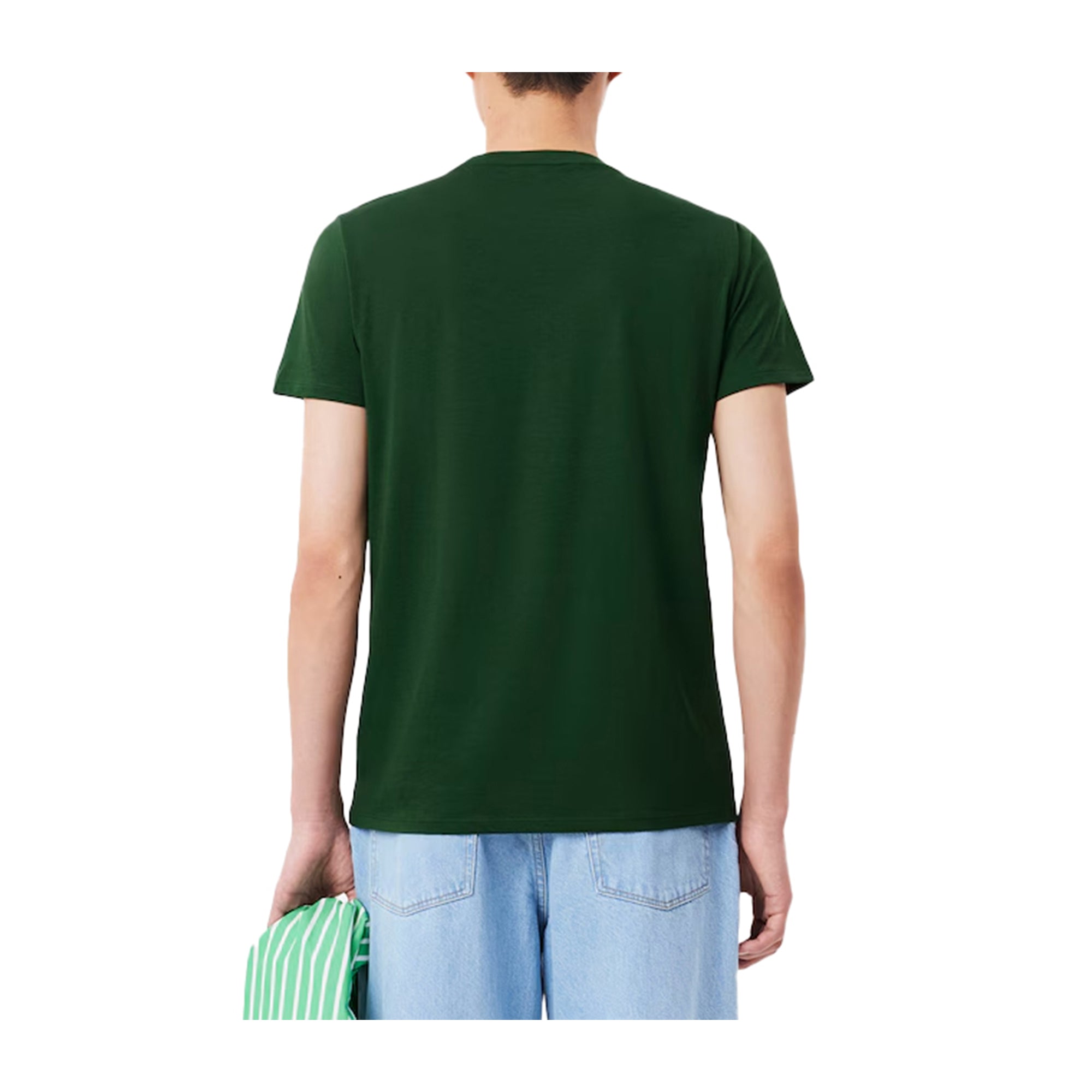 T-Shirt Uomo in jersey di cotone Verde