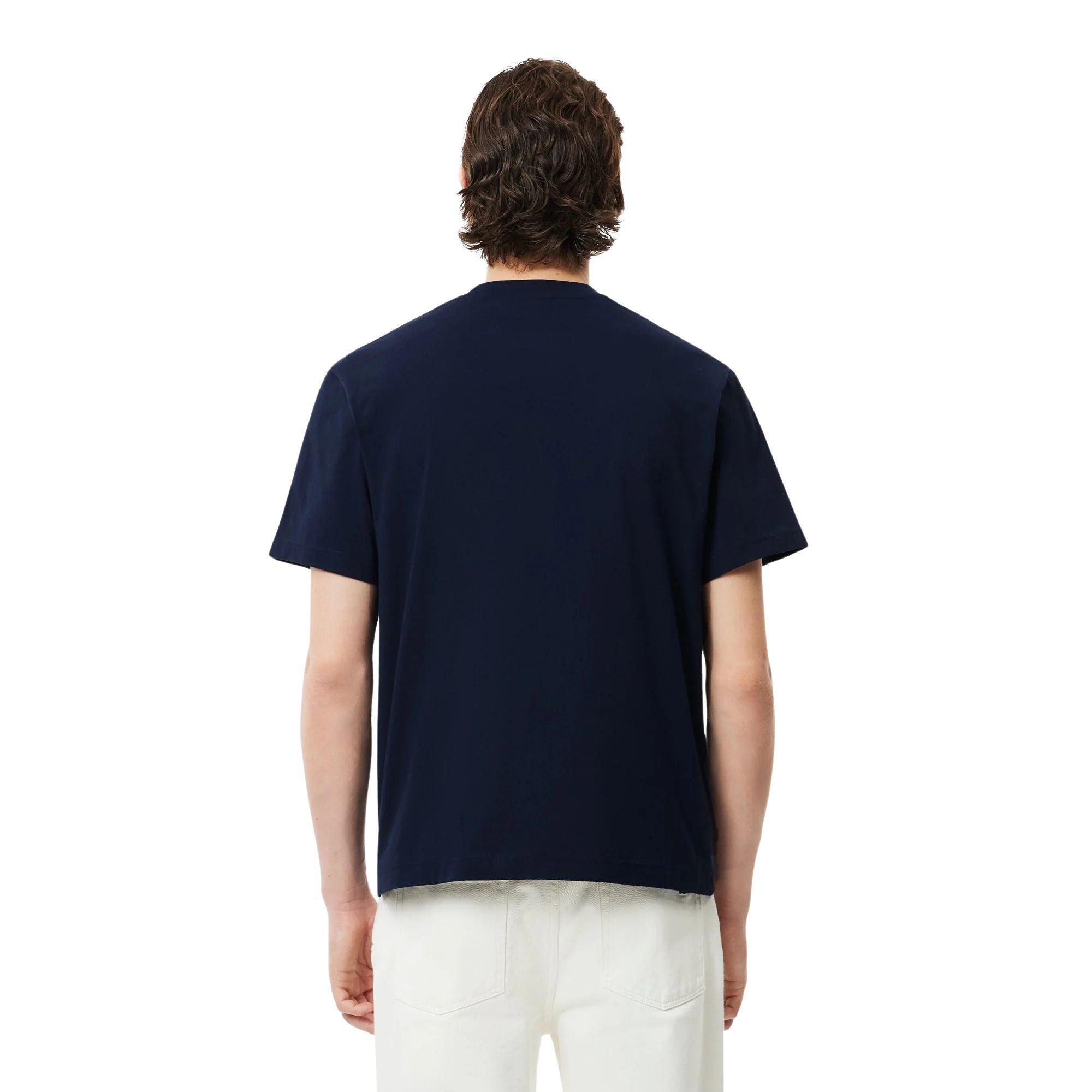 T-shirt Uomo a tinta unita, con maniche corte e girocollo