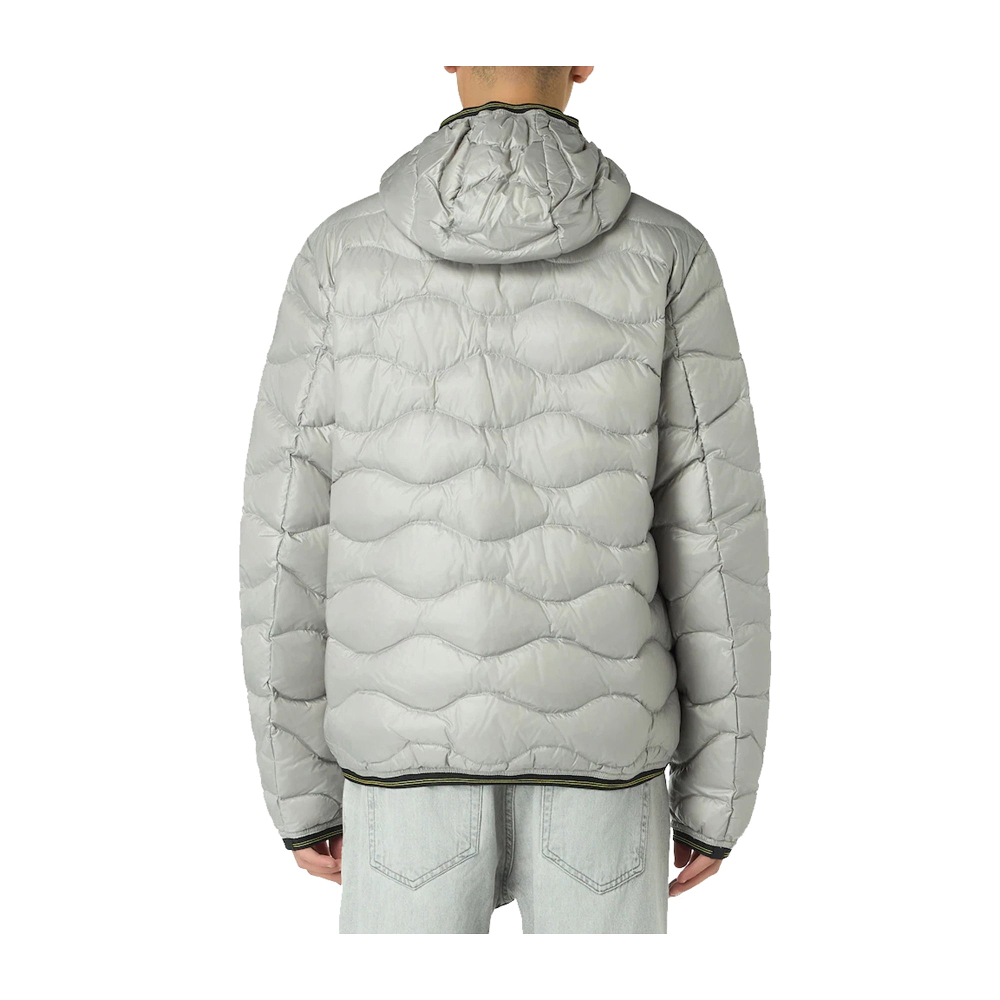 Blauer Piumino Wave Uomo Impermeabile Grigio