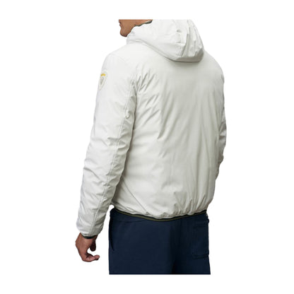 Blauer Piumino Uomo neoprene con taschino Derry Bianco